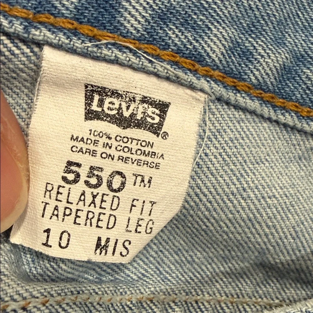 Vintage 2000’s‎ Women’s Levi’s 550 Relaxed Fit Tapered Leg Jeans Size 10 Mis